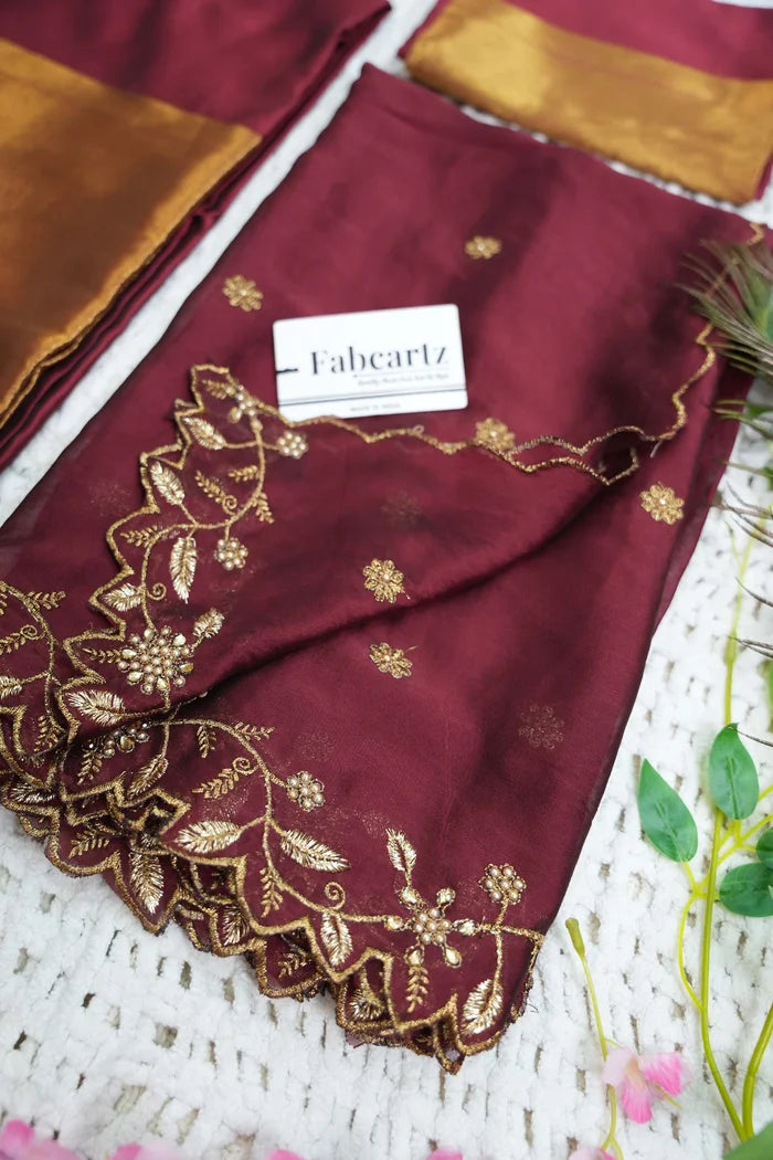 South Indian Festival Traditional Half Saree (Aghore)