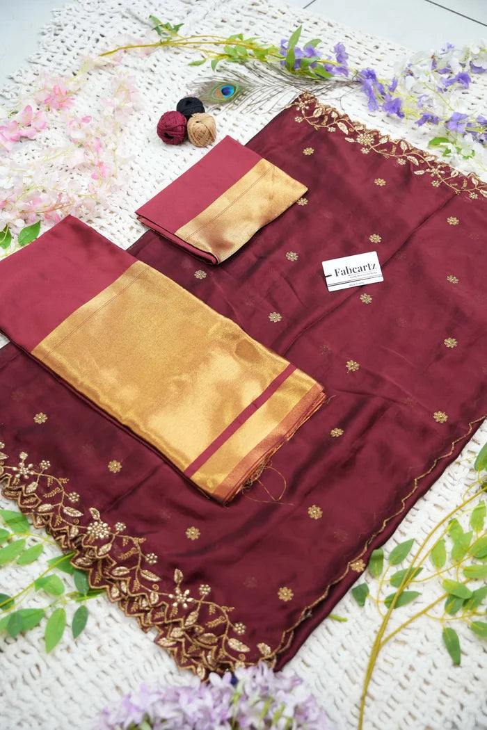 South Indian Festival Traditional Half Saree (Aghore)