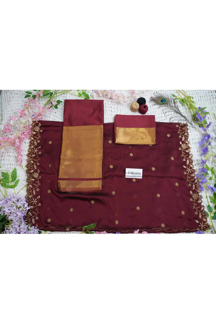 South Indian Festival Traditional Half Saree (Aghore)