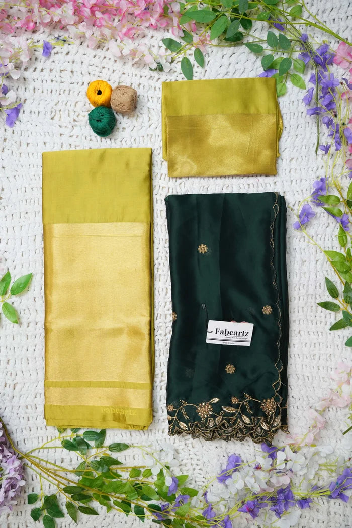 South Indian Festival Traditional Half Saree (Aghore)