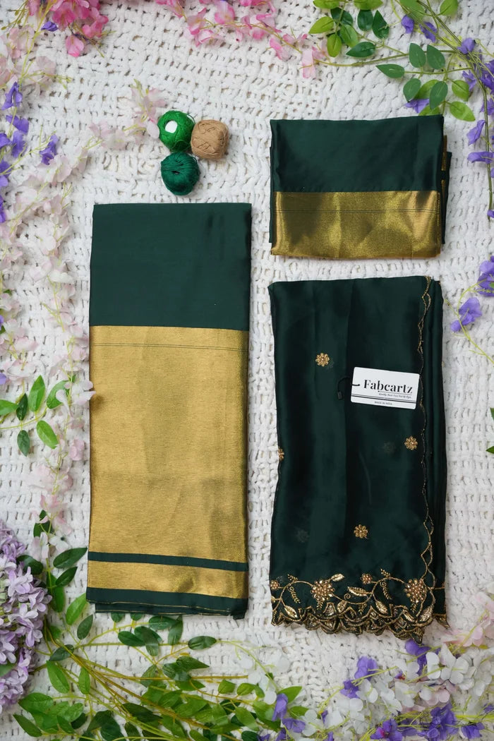 South Indian Festival Traditional Half Saree (Aghore)