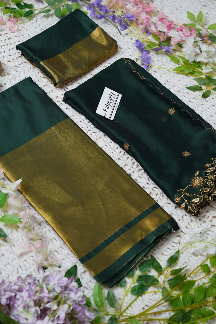 South Indian Festival Traditional Half Saree (Aghore)