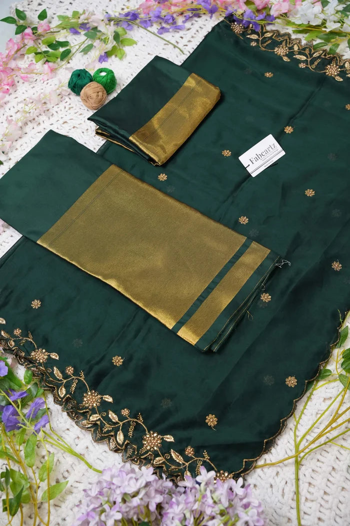 South Indian Festival Traditional Half Saree (Aghore)