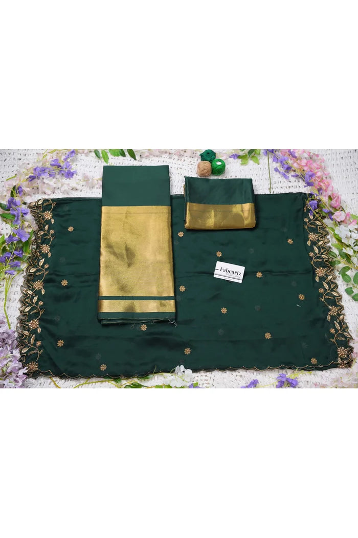 South Indian Festival Traditional Half Saree (Aghore)