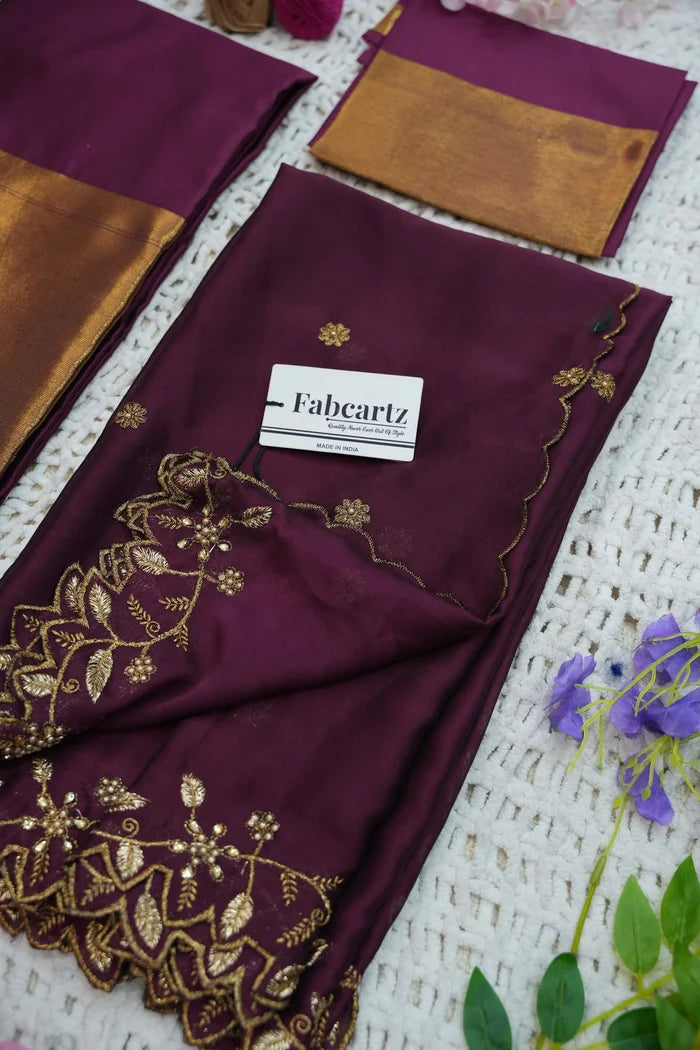 South Indian Festival Traditional Half Saree (Aghore)