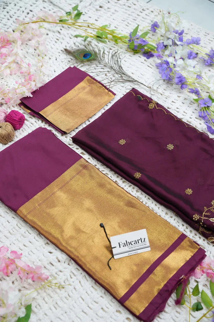 South Indian Festival Traditional Half Saree (Aghore)