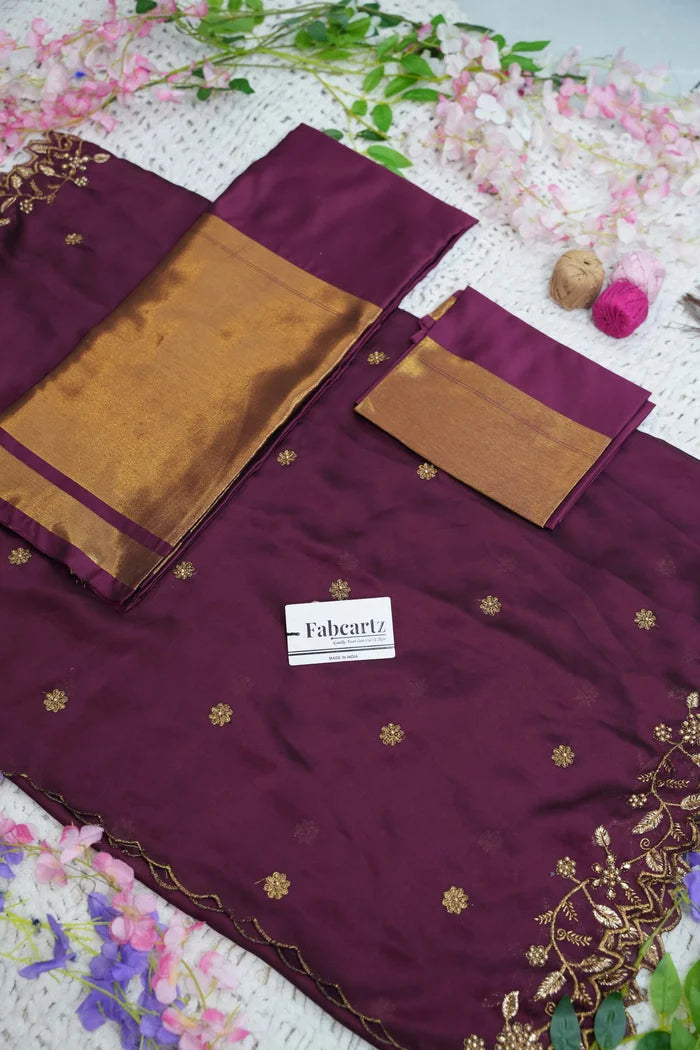 South Indian Festival Traditional Half Saree (Aghore)