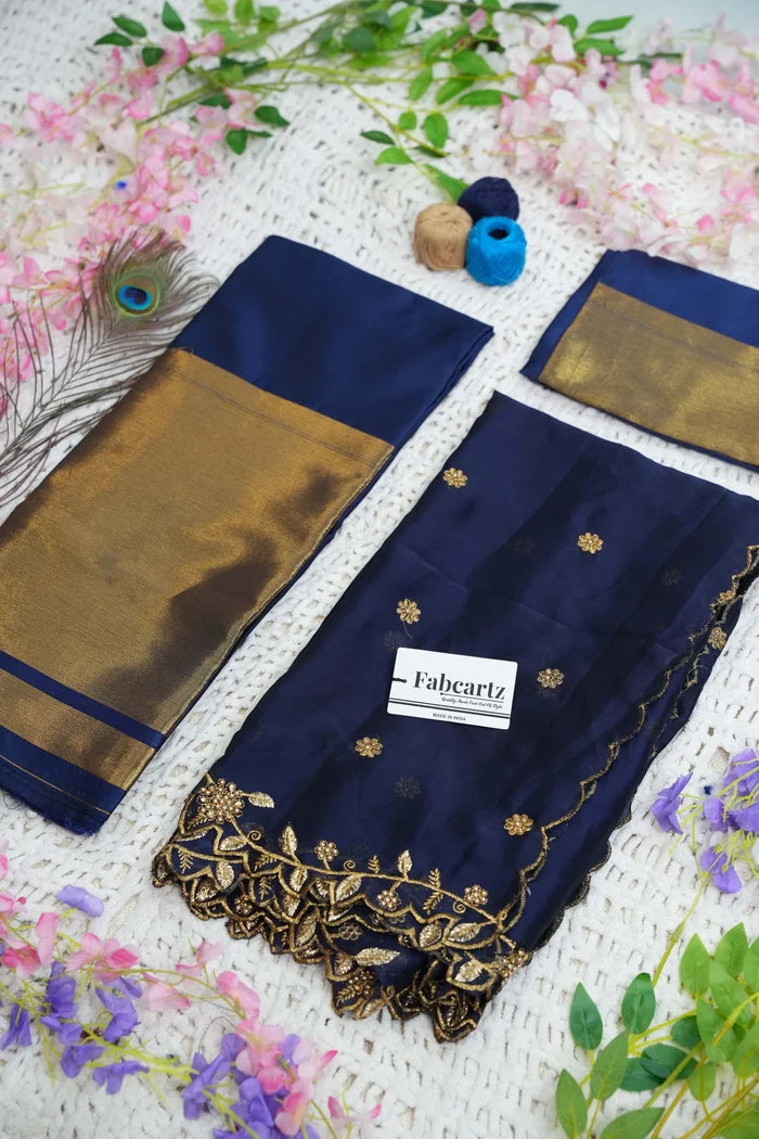 South Indian Festival Traditional Half Saree (Aghore)