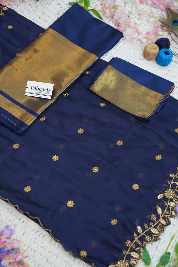 South Indian Festival Traditional Half Saree (Aghore)