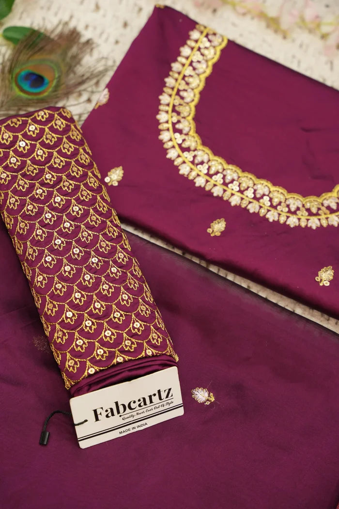 Pranavi Women's Woven Design zari work Half Saree with Embroidered Blouse and Dupatta