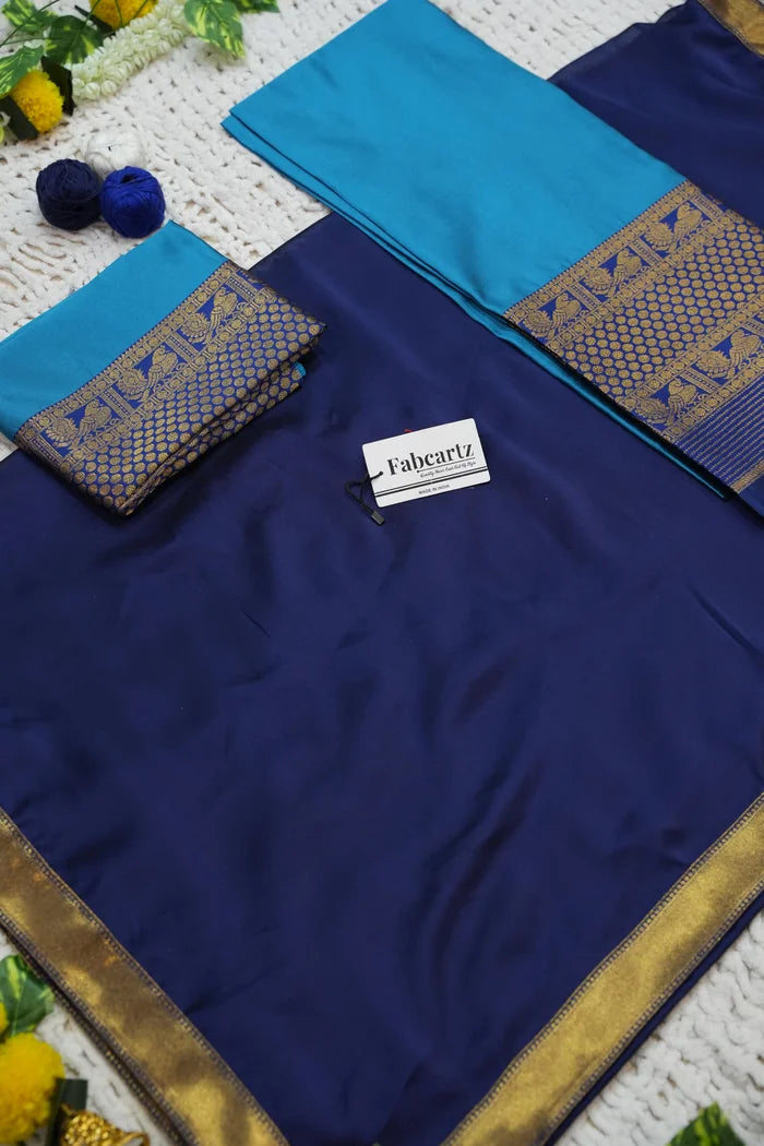 Mornika Women's Woven Design zari work Half Saree with Embroidered Blouse and Dupatta