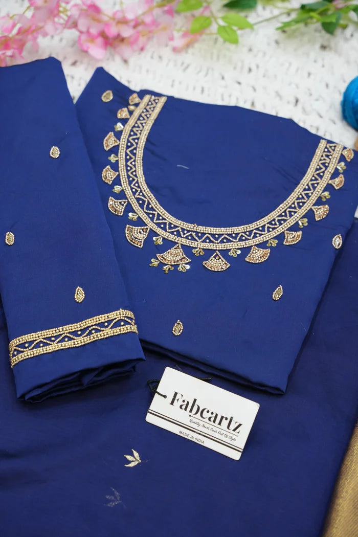 దక్షిణ భారత పండుగ సాంప్రదాయ హాఫ్ చీర (ఛవి)