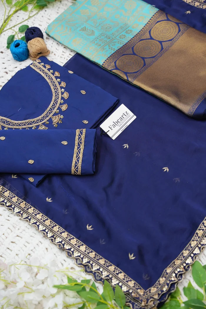 దక్షిణ భారత పండుగ సాంప్రదాయ హాఫ్ చీర (ఛవి)