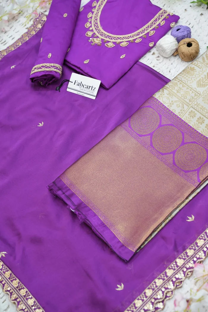 దక్షిణ భారత పండుగ సాంప్రదాయ హాఫ్ చీర (ఛవి)