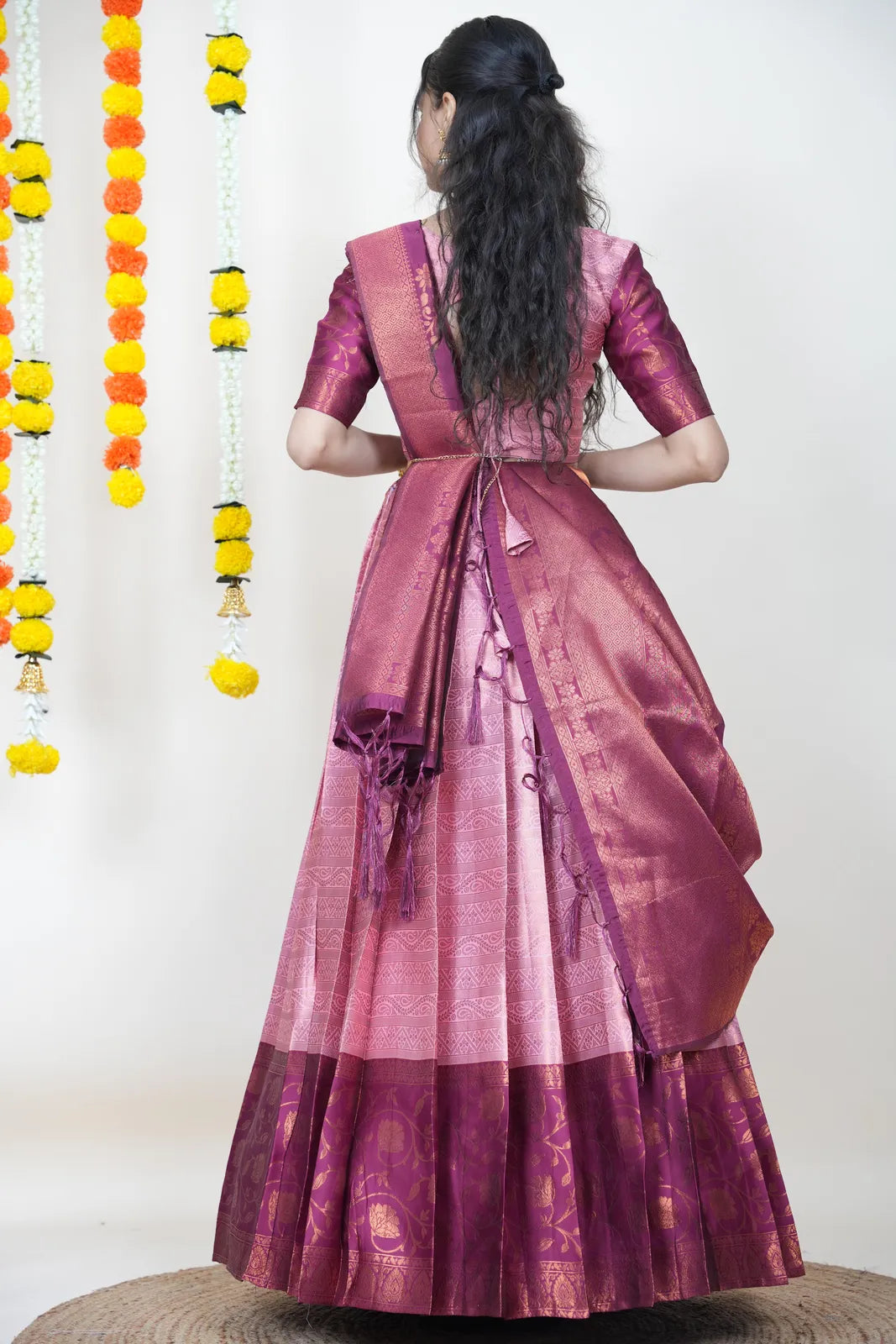 Mythili South Indian Festival Traditional Half Saree