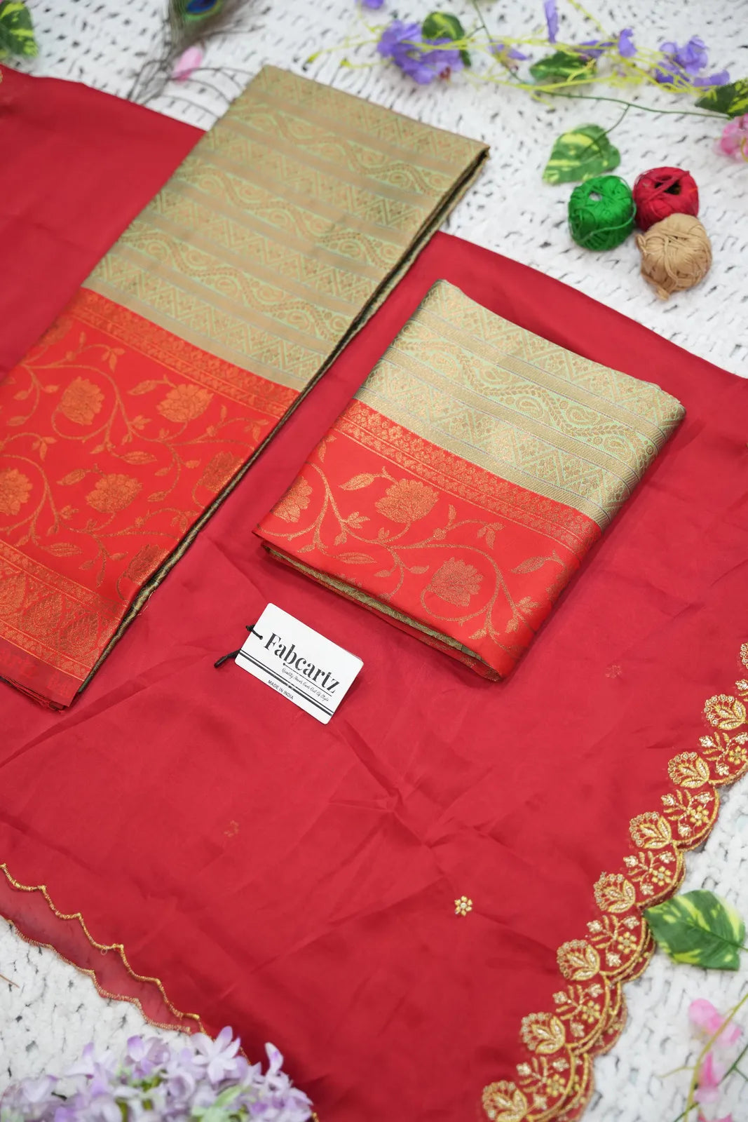 Mythili South Indian Festival Traditional Half Saree