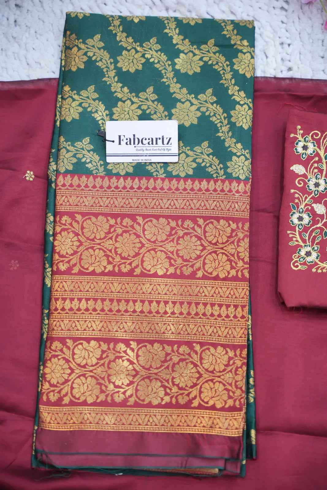 South Indian Festival Traditional Half Saree Rithvika
