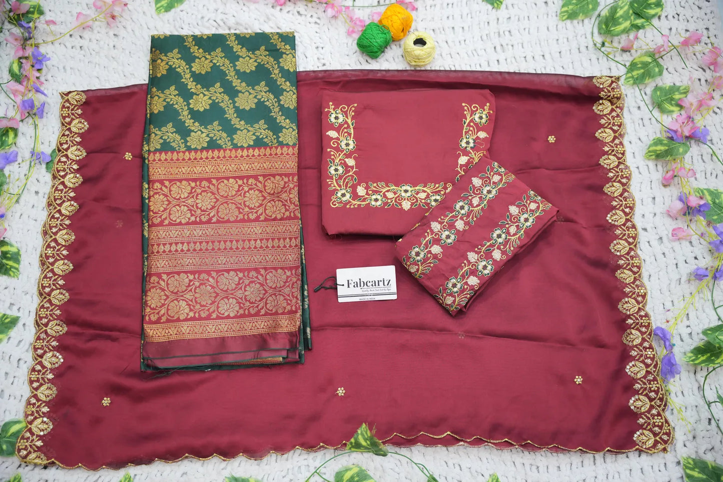 South Indian Festival Traditional Half Saree Rithvika