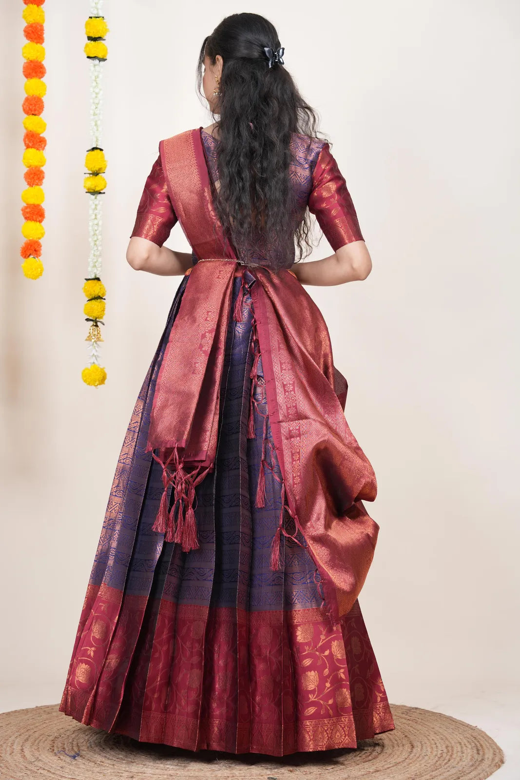 Mythili South Indian Festival Traditional Half Saree