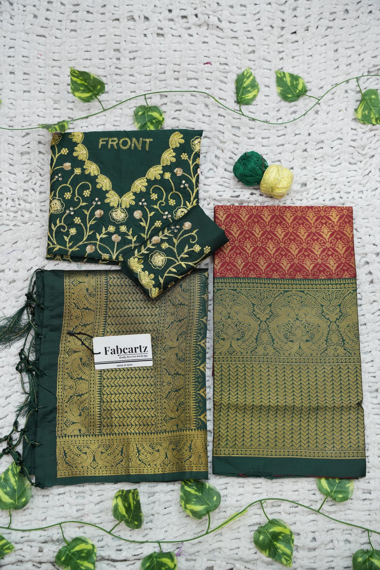 MnjyaaJacQ New Kids Traditional South Indian Half Saree