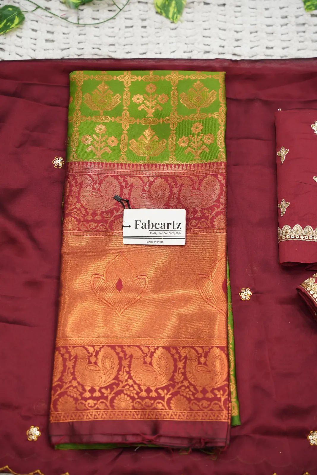 Ojasvini South Indian Festival Traditional Half Saree
