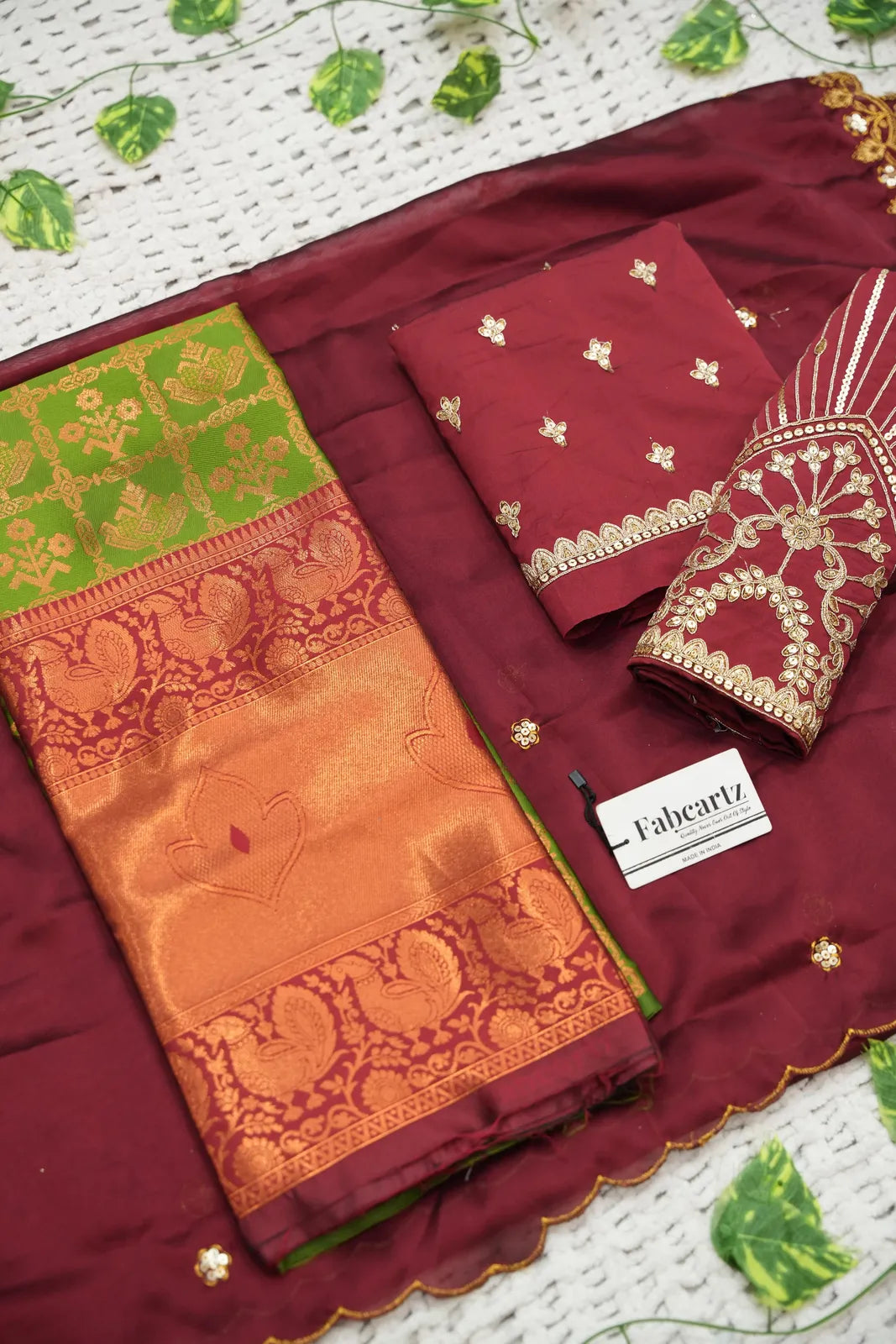 Ojasvini South Indian Festival Traditional Half Saree