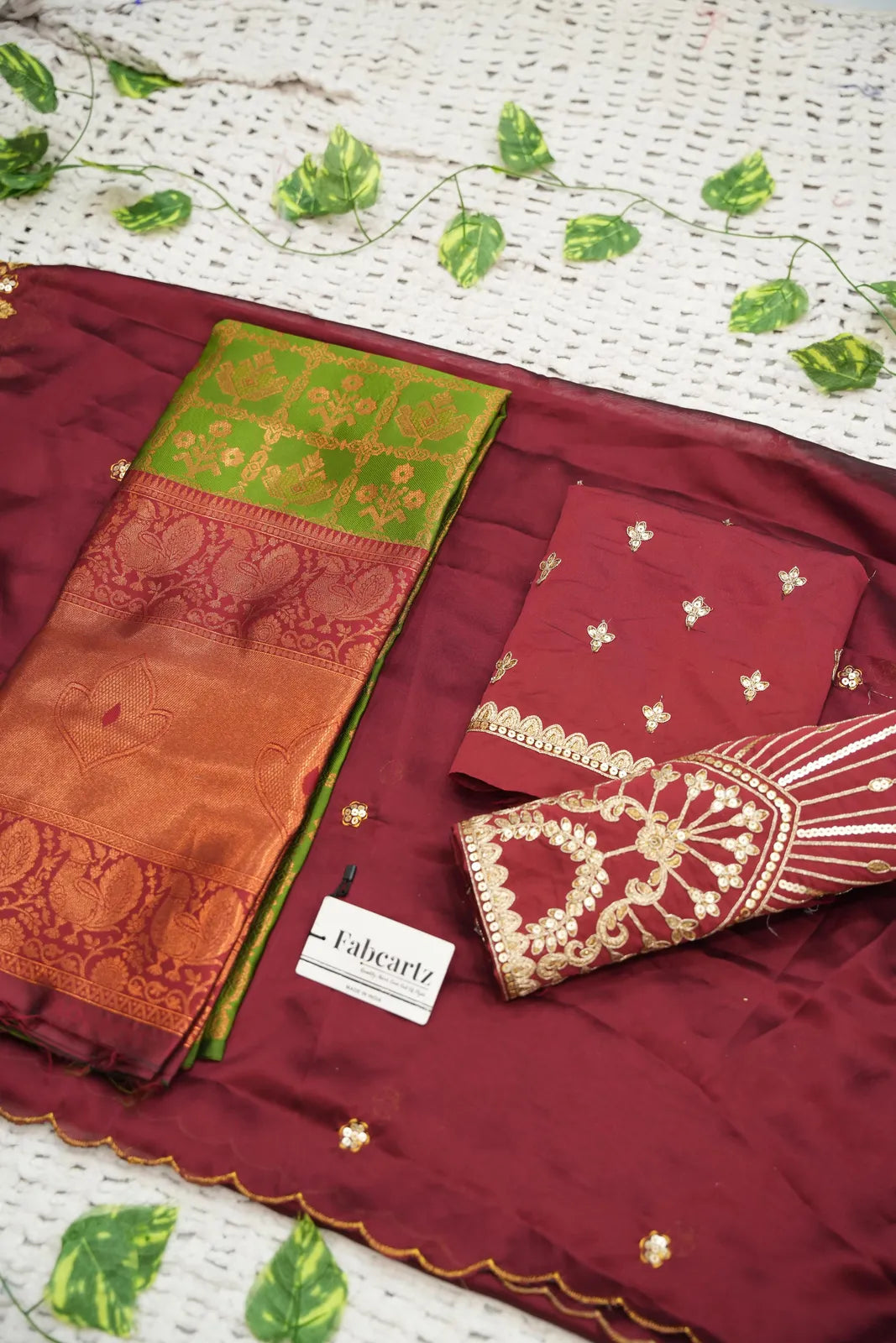 Ojasvini South Indian Festival Traditional Half Saree