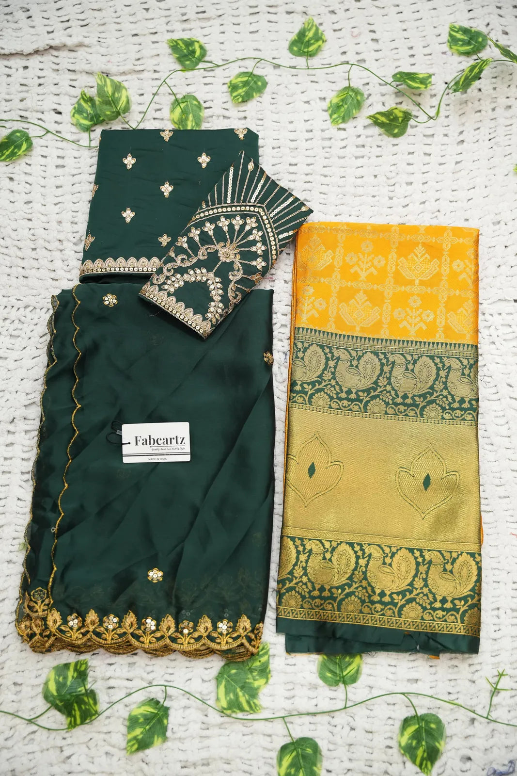 Ojasvini South Indian Festival Traditional Half Saree