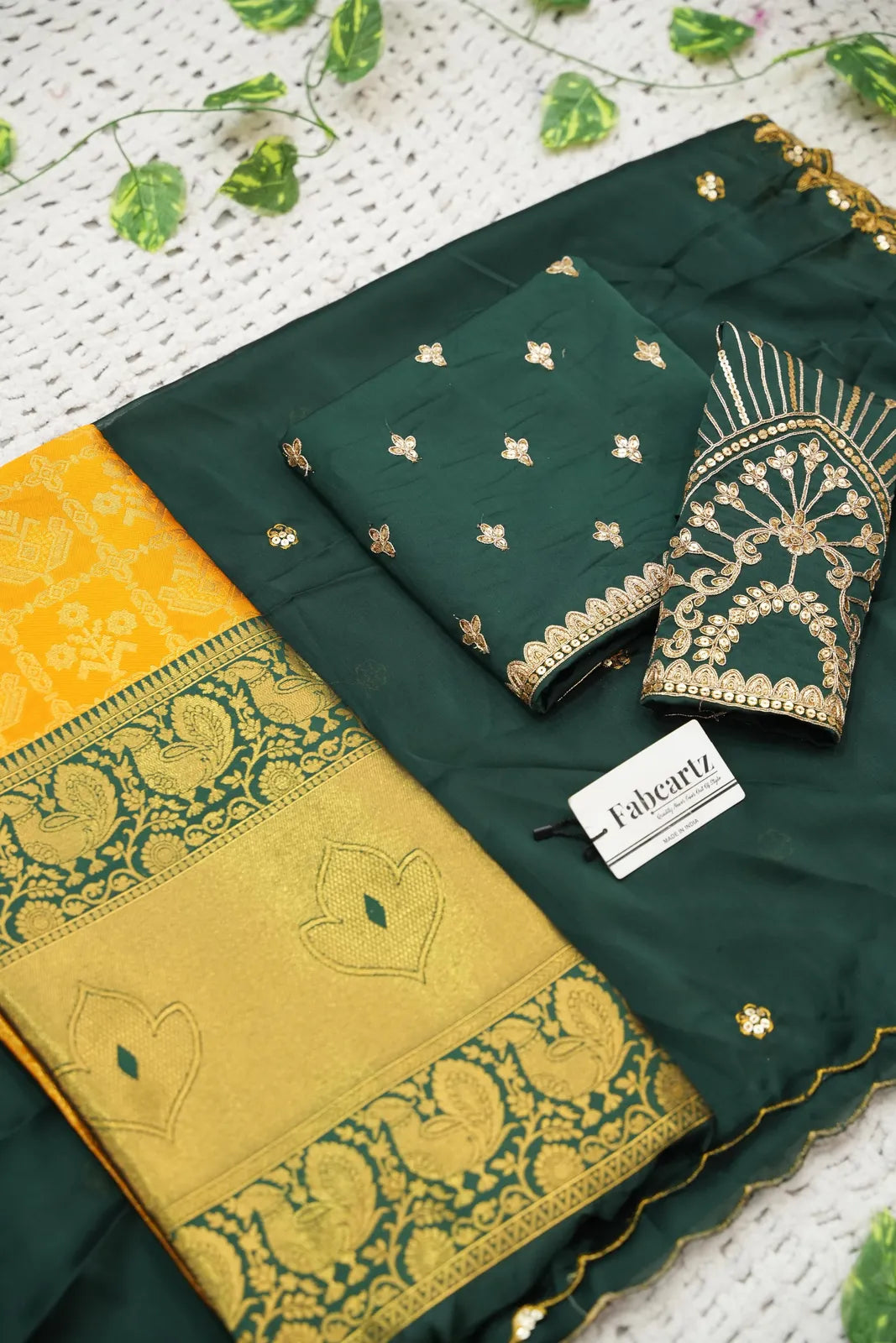 Ojasvini South Indian Festival Traditional Half Saree