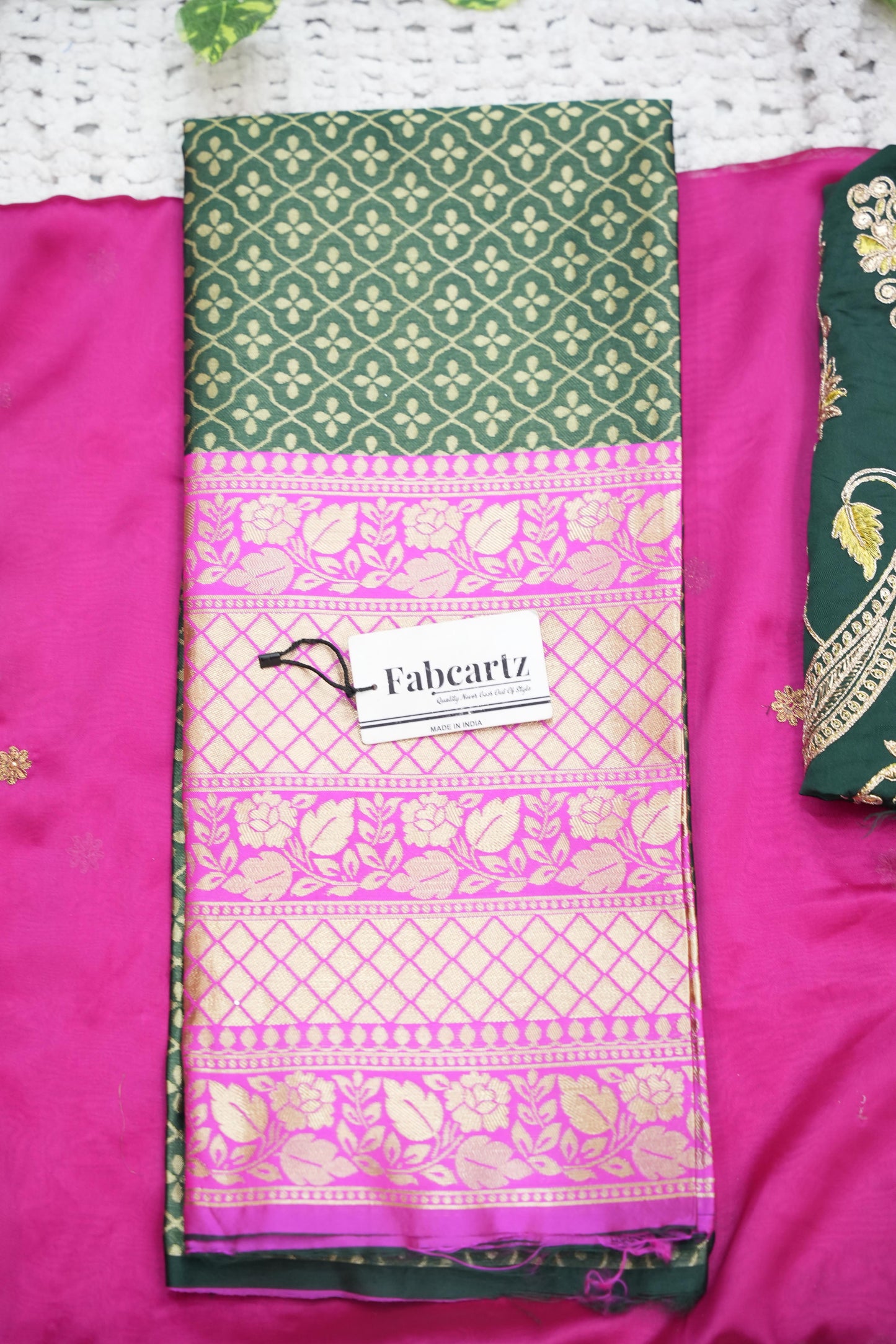 Zuvitha South Indian Festival Traditional Half Saree