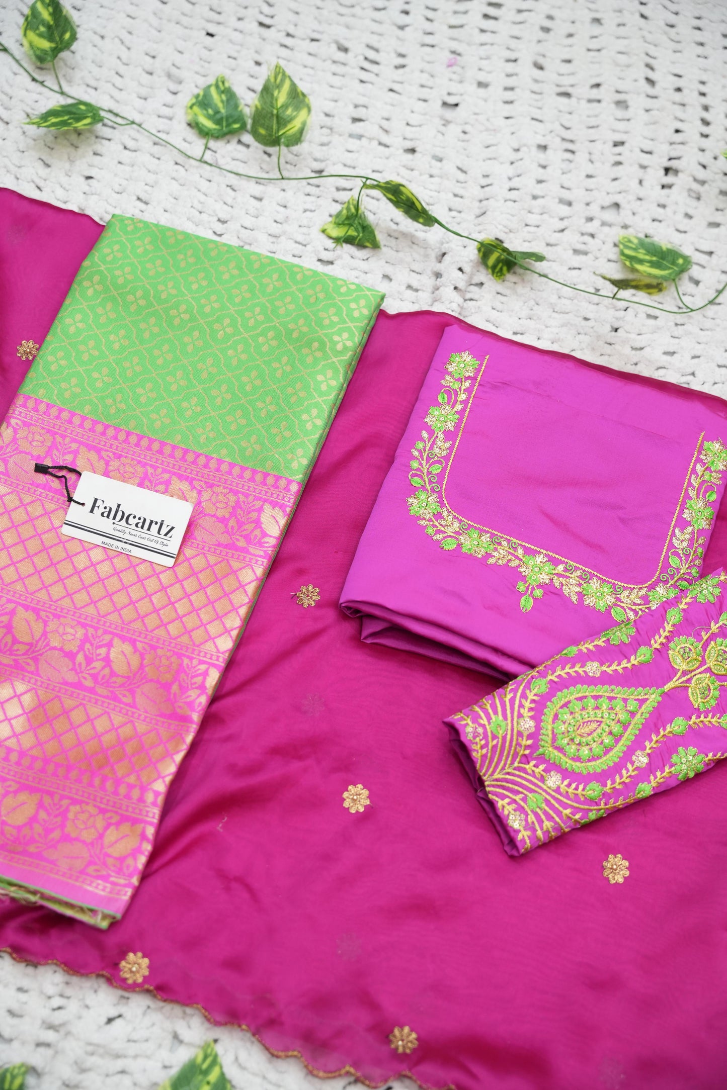 Zuvitha South Indian Festival Traditional Half Saree