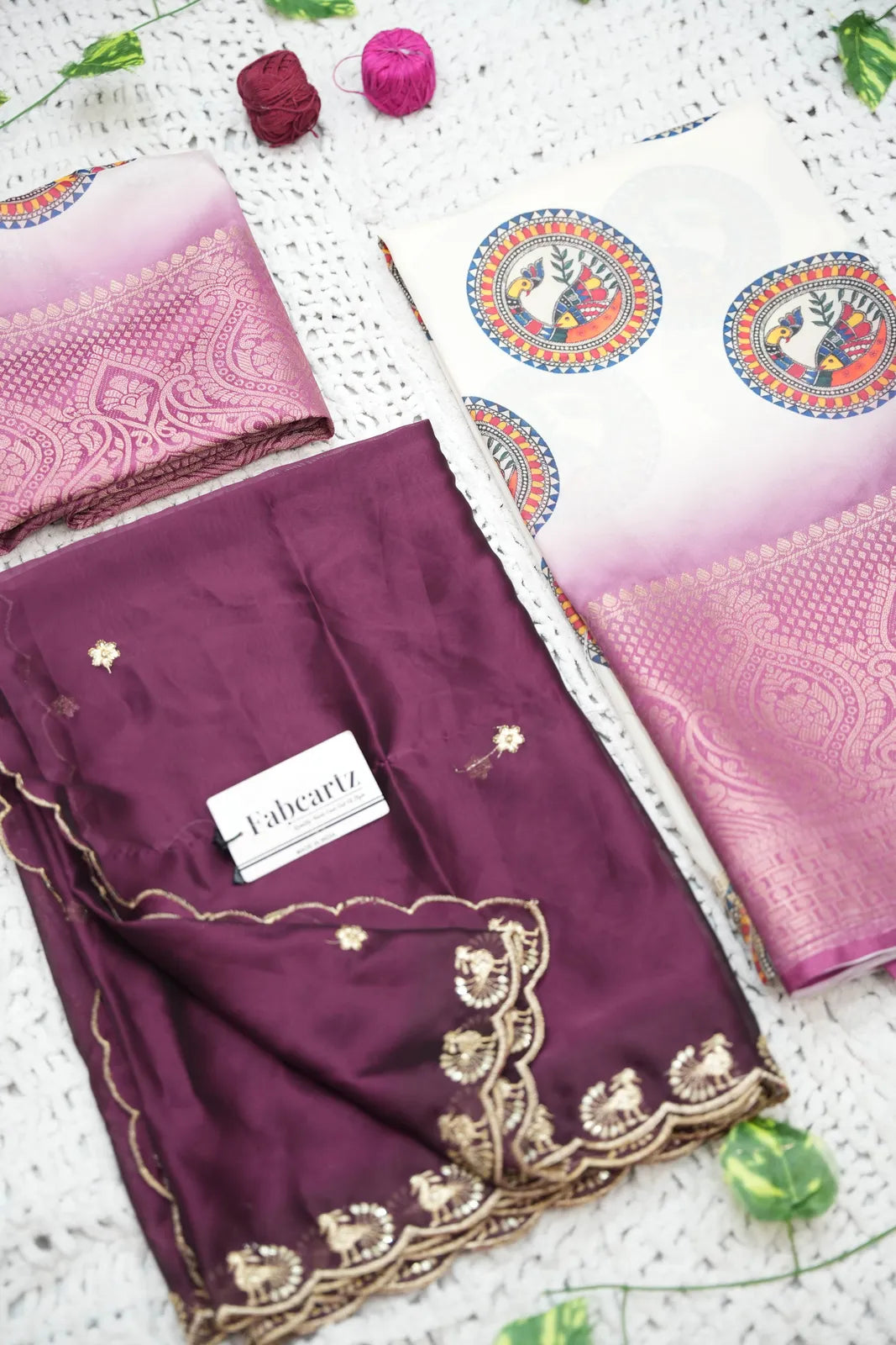 DigitalJacQ South Indian Festival Traditional Half Saree