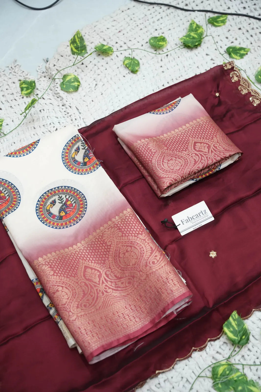 DigitalJacQ South Indian Festival Traditional Half Saree