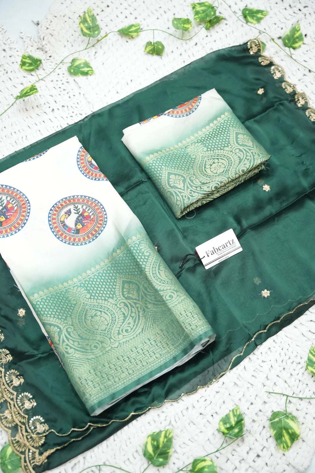 DigitalJacQ South Indian Festival Traditional Half Saree