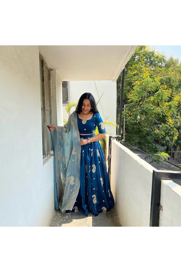 Tanshi South Indian Festival Traditional Half Saree