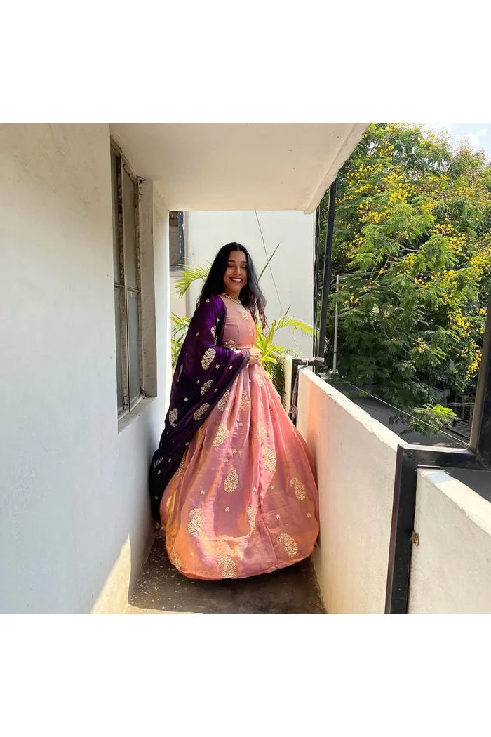 Tanshi South Indian Festival Traditional Half Saree