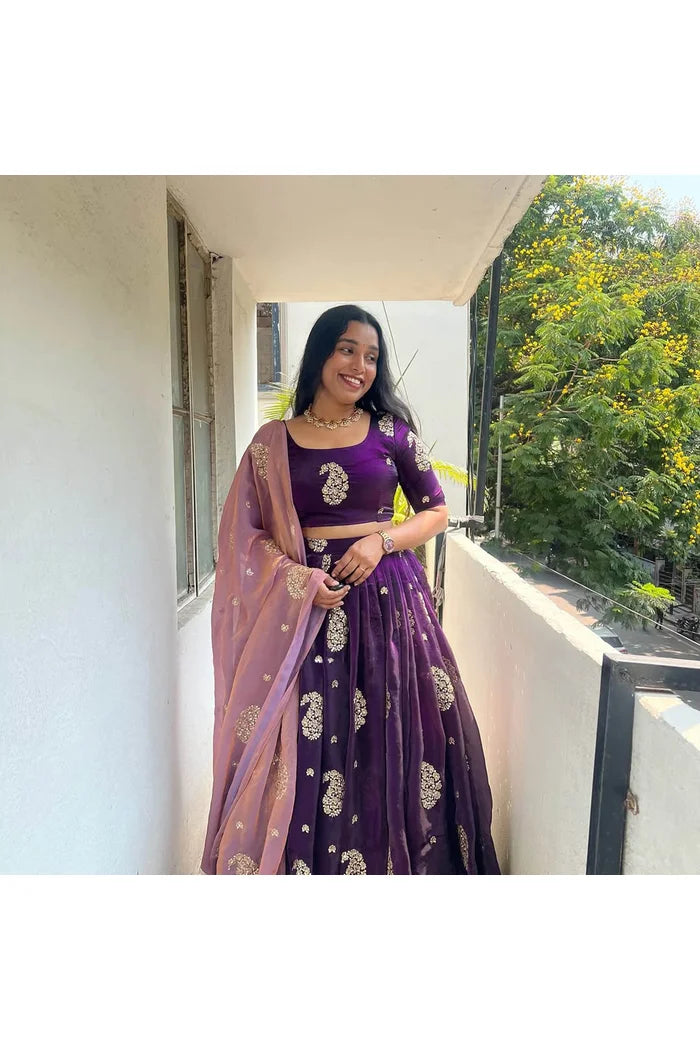 Tanshi South Indian Festival Traditional Half Saree