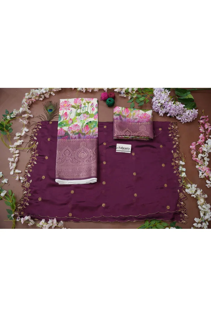 Prisha (My) South Indian Festival Traditional Half Saree