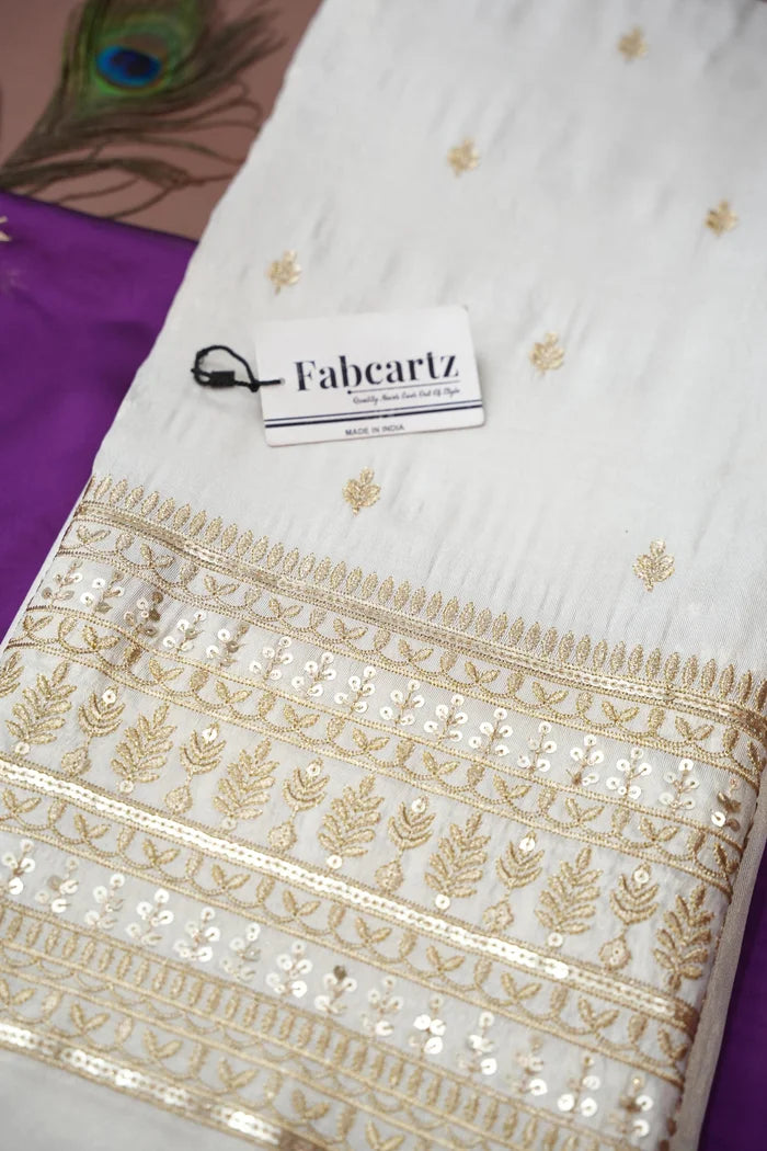 Aarohi Women's Woven Design Half Saree with Blouse and Dupatta