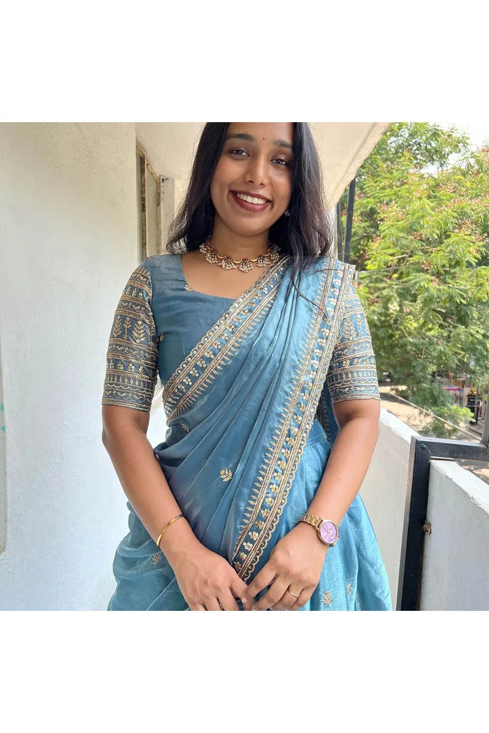(Mandrikula) South Indian Festival Traditional Half Saree