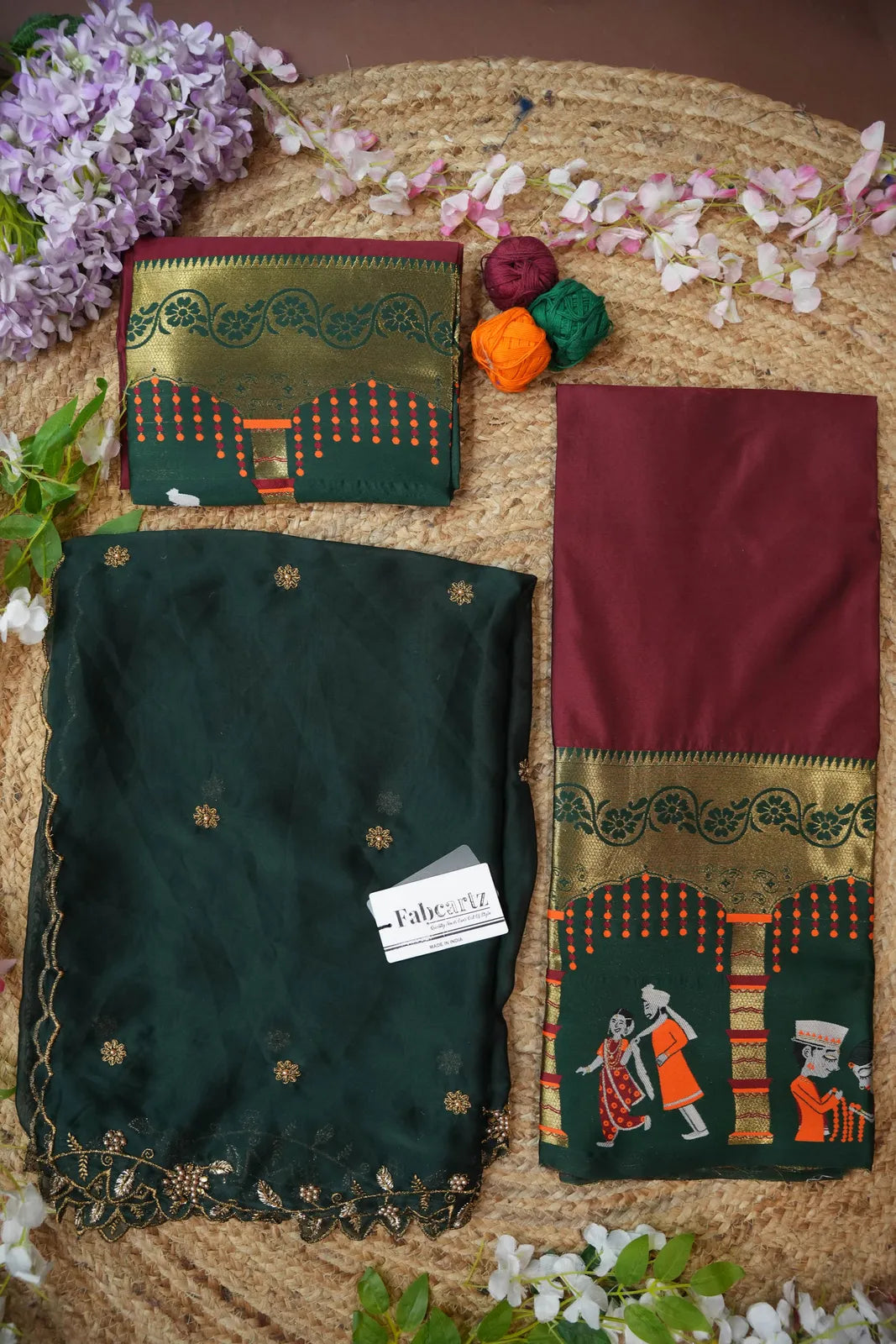 (WeddingRango) Beautifull South Indian Half Saree for women