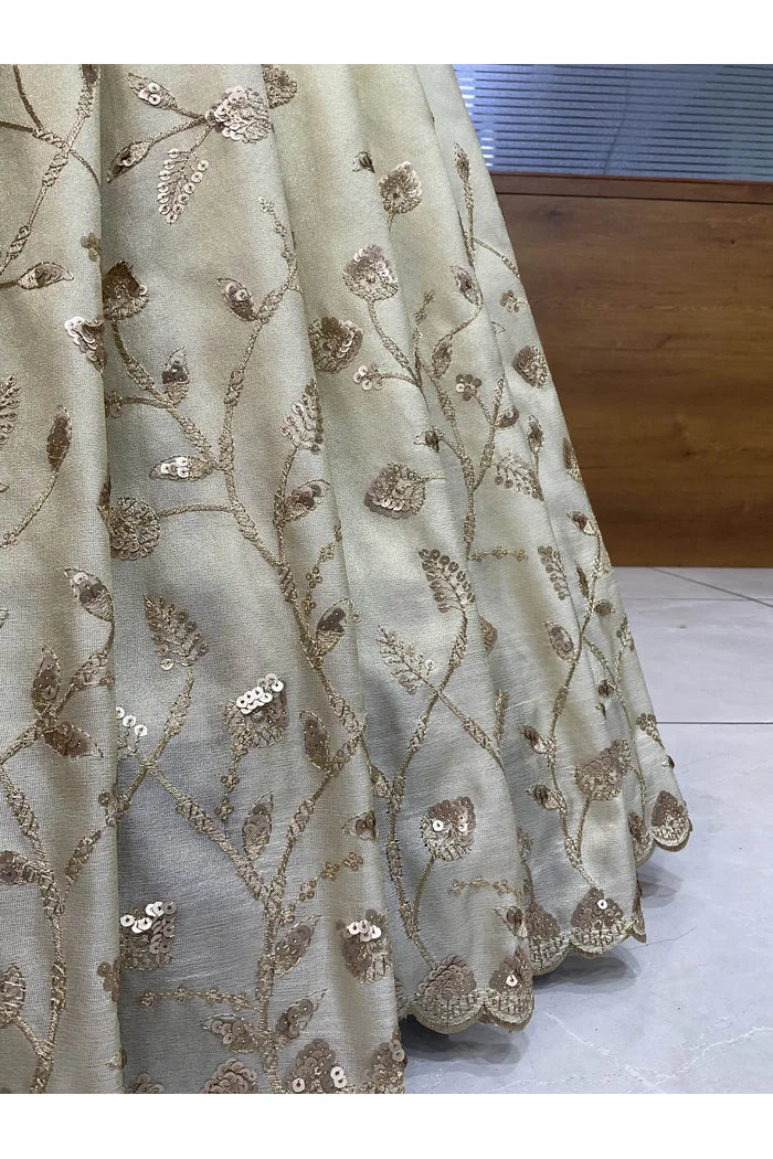 Satyabhumi Women's Woven Design Half Saree with Blouse and Dupatta