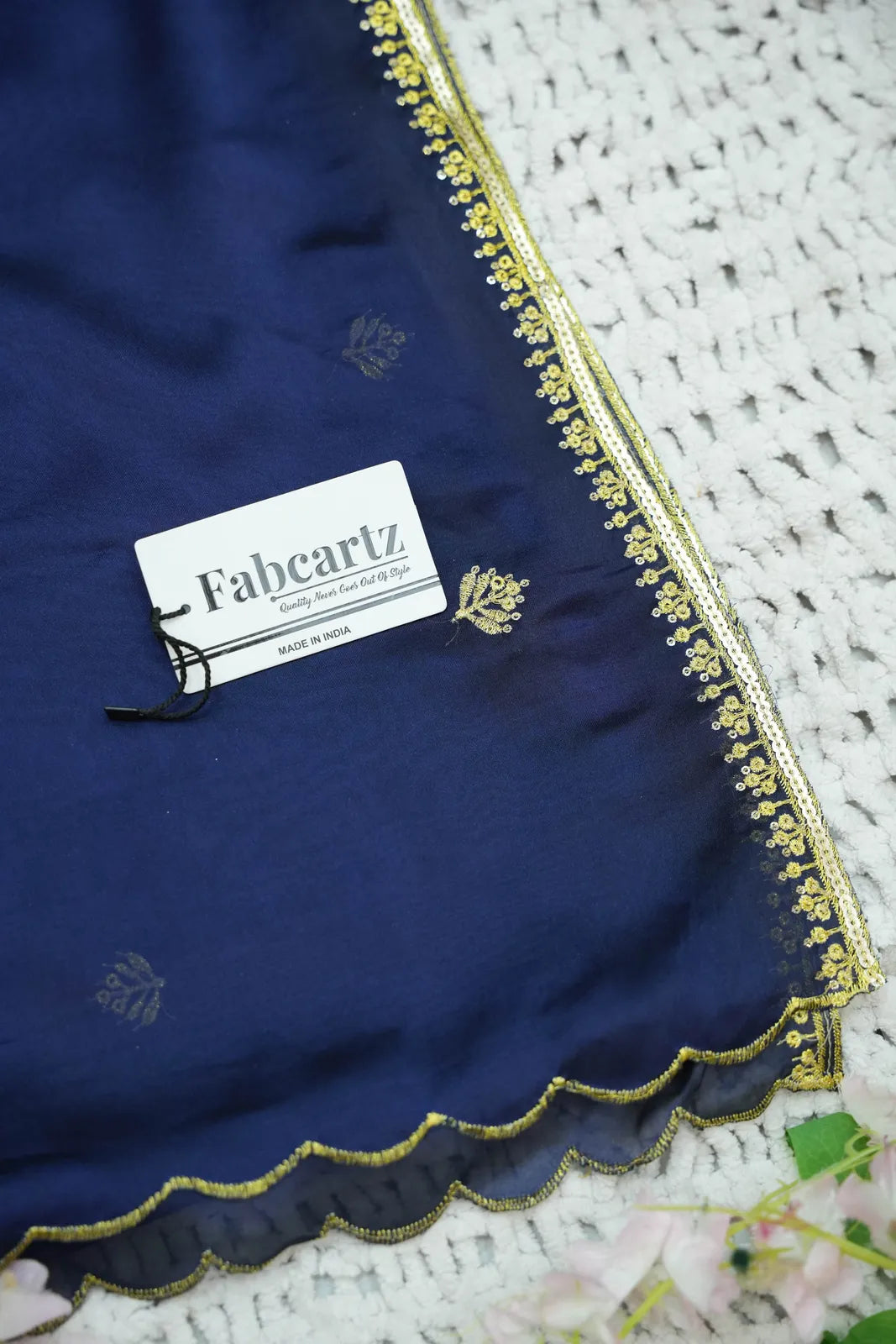 Amrutha South Indian Festival Traditional Half Saree with Embroidered Blouse & Dupatta