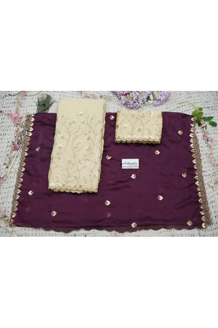 దక్షిణ భారత పండుగ సాంప్రదాయ హాఫ్ చీర (ఛవి)