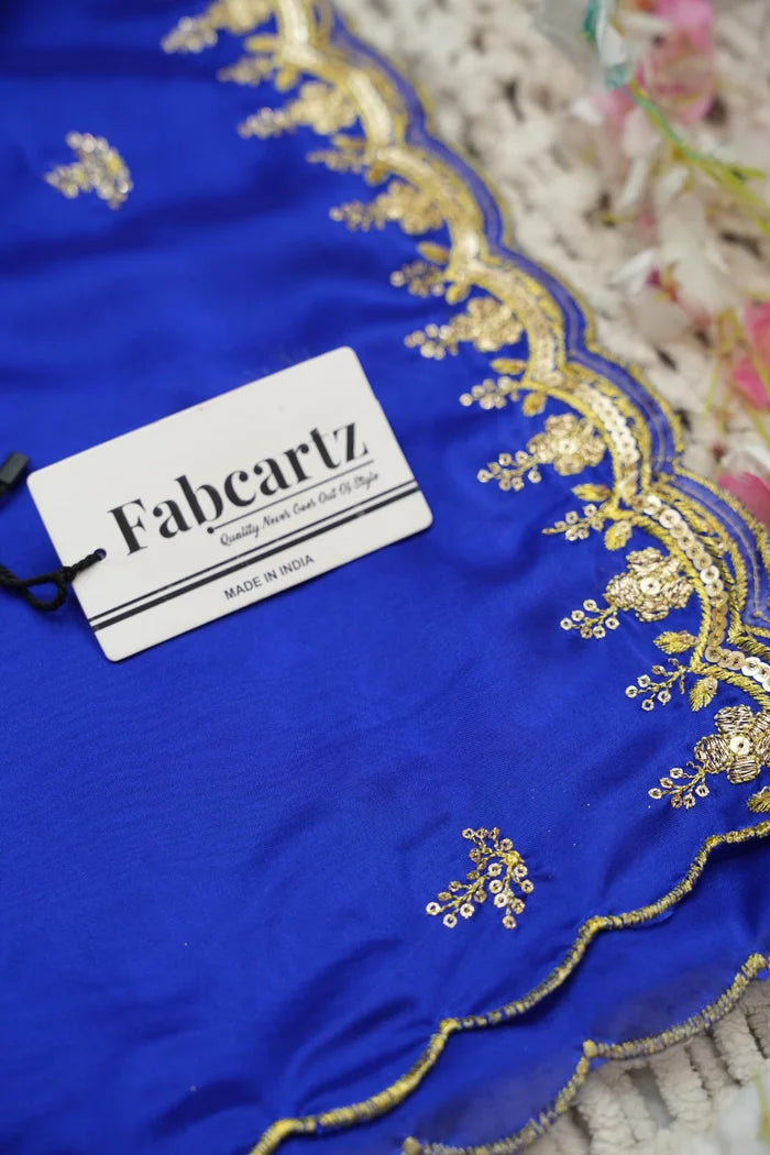 దక్షిణ భారత పండుగ సాంప్రదాయ హాఫ్ చీర (ఛవి)