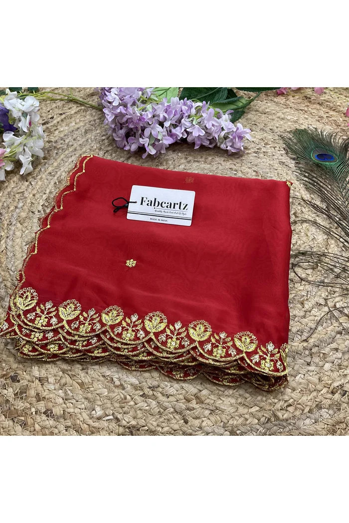 Beautiful Embroidery work Rangoli Dupatta for women | Only Dupatta Starwars Dup