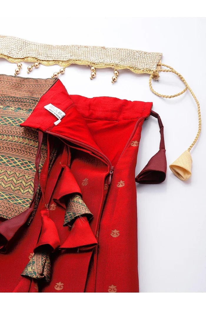 South Indian Festival Traditional Half Saree (Langhar)