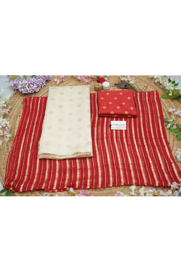 Yamuna South Indian Festival Traditional Half Saree with Embroidered Blouse & Dupatta