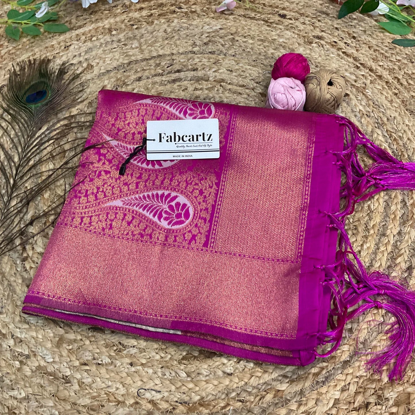 SarojiniDup Beautiful Jacquard Woven Design Dupatta for women | Only Dupatta