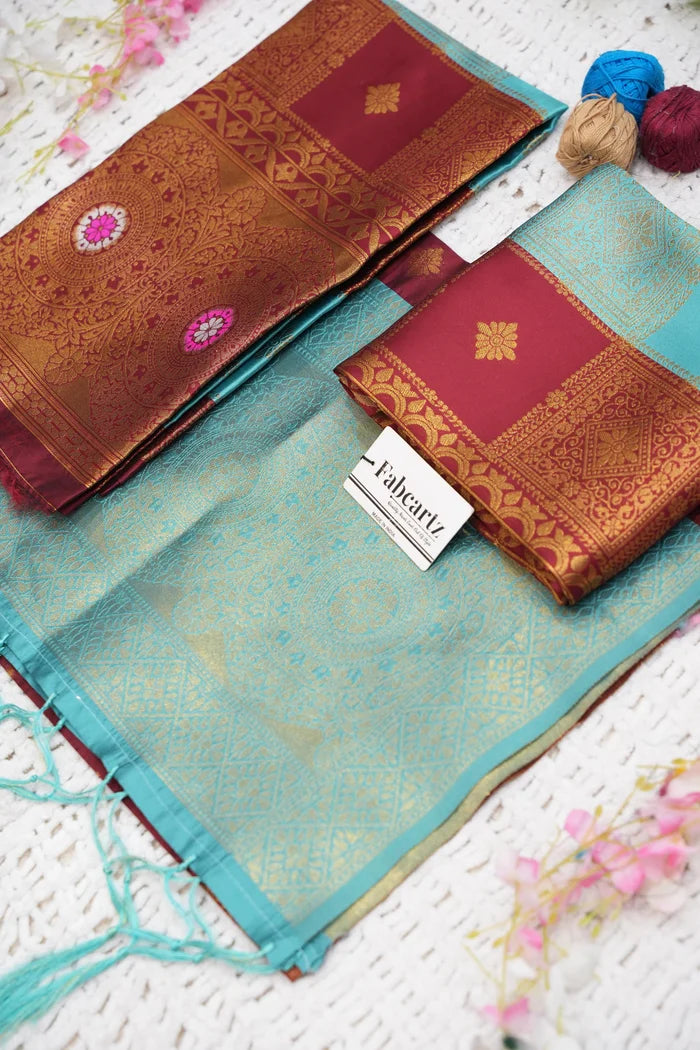 New Kids Traditional South Indian Half Saree (Vishnu Kids)